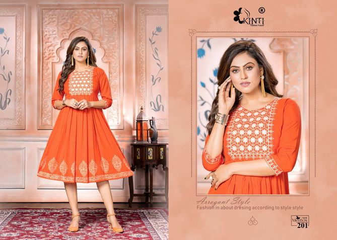 Mentos Vol 2 By Kinti Designer Anarkali Kurtis Catalog